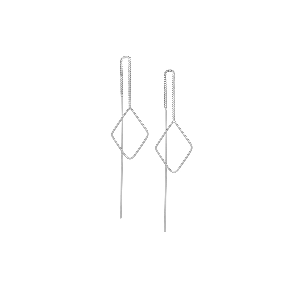 Diamond Threader Earrings
