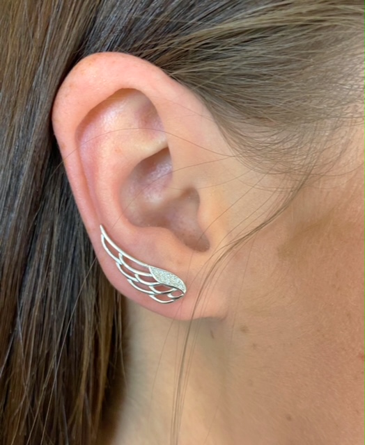 Angel Wing Ear Climbers