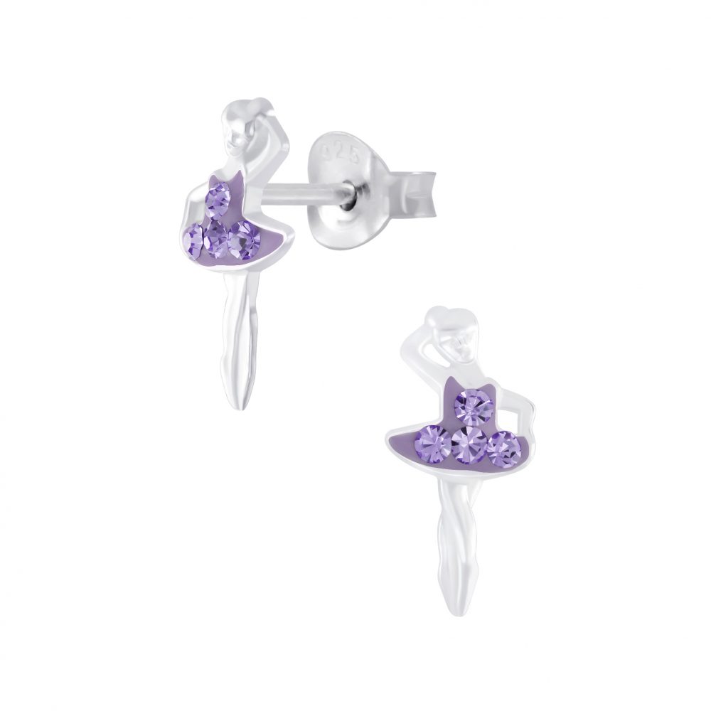 Ballerina Stud Earring