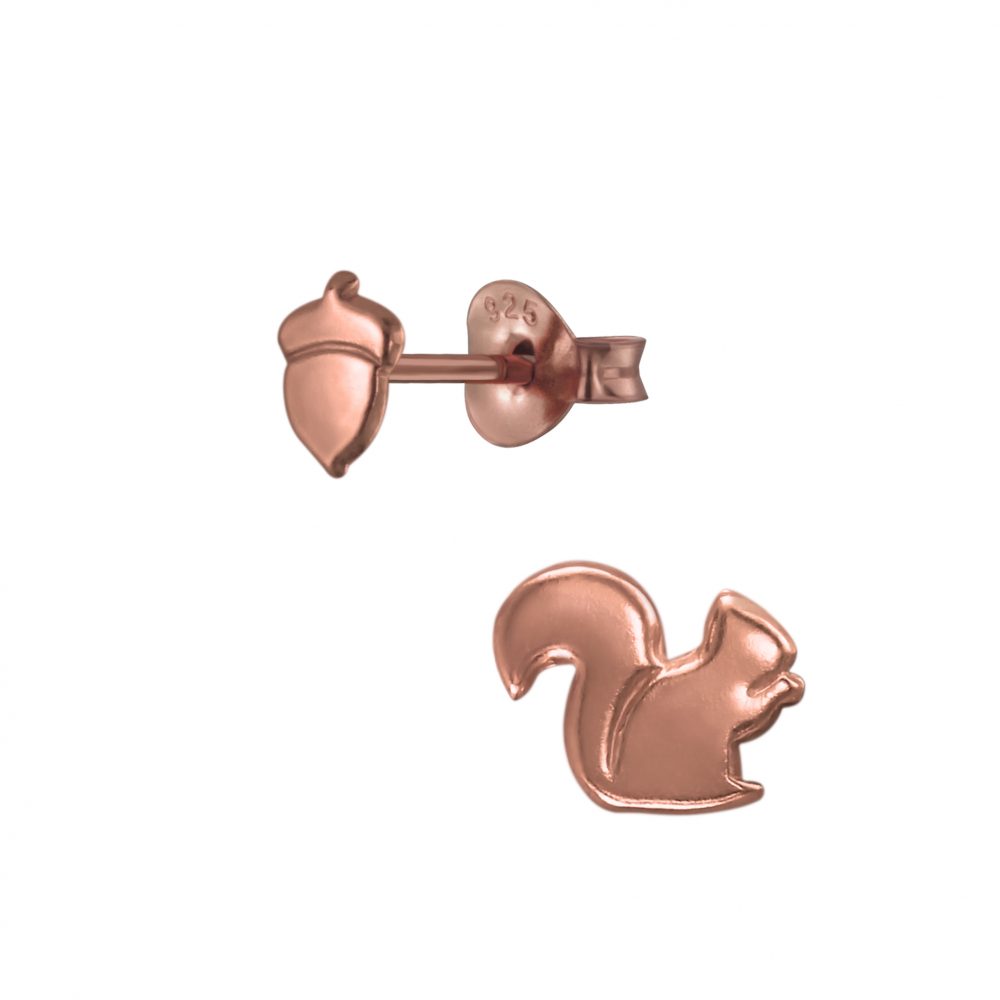Squirrel Stud Earring