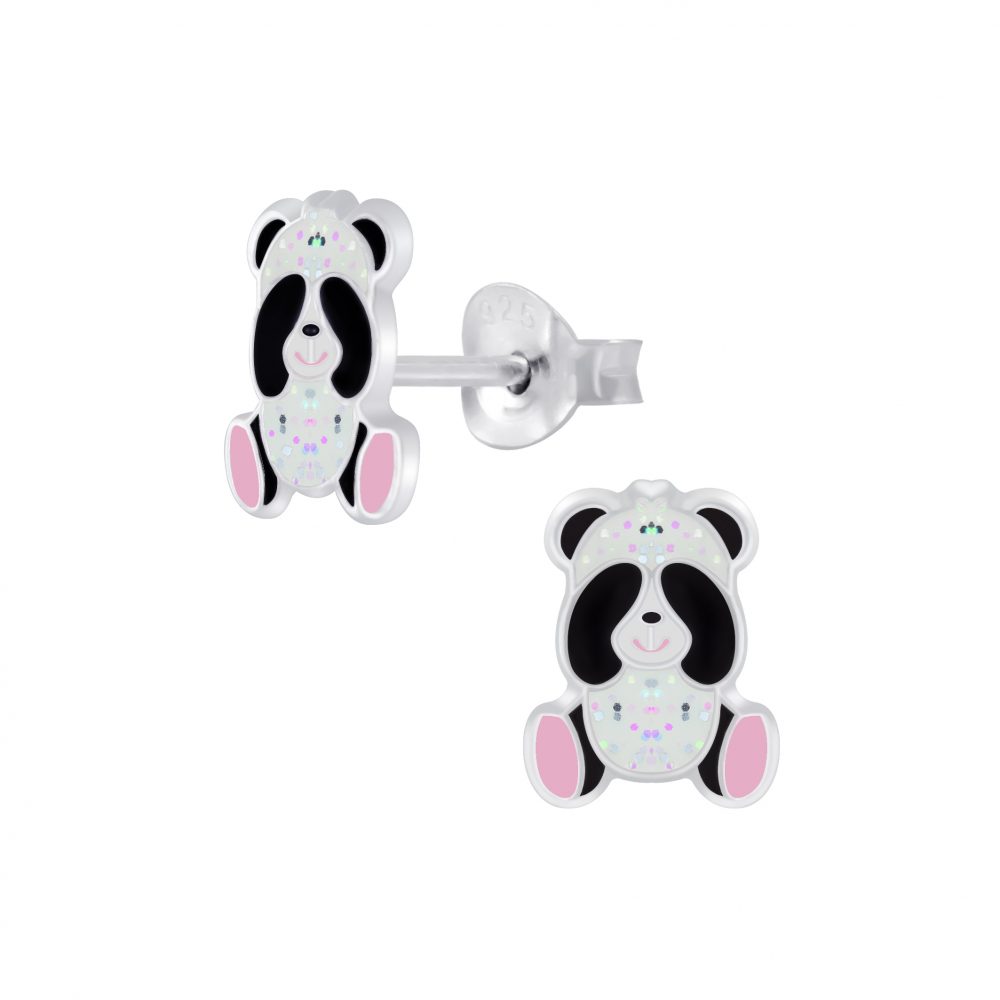 Shy Panda Stud Earring