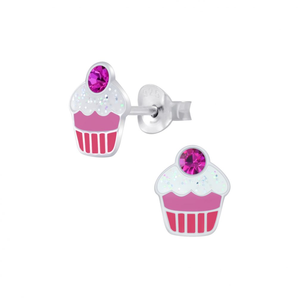 Cupcake Stud Earrings