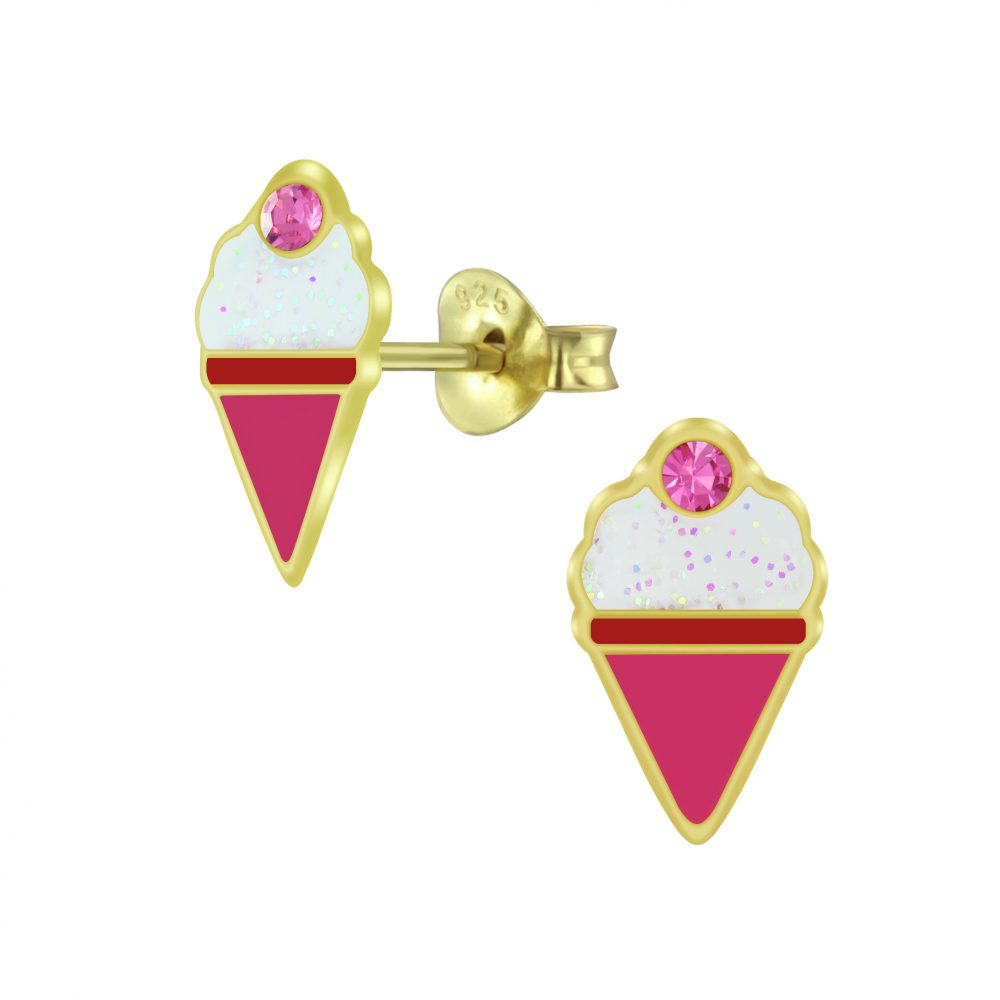 Ice-Cream Stud Earring