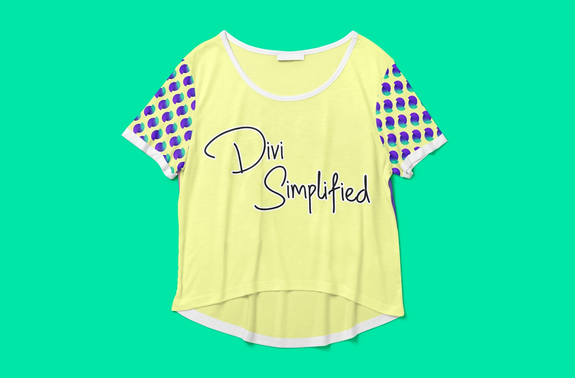 Dat Divi Engine Life Crop-top (3-Tone) 1